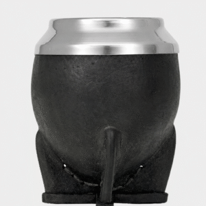 MATE TORPEDO • Negro • Calabaza con Virola de Acero